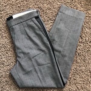 J. Crew Martie Slim Crop Pant Tuxedo Stripe Size 2